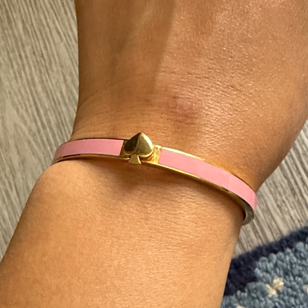kate spade Pink and Gold Bracelet